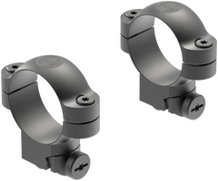 Leupold Ringmounts 30mm Medium 2-Pc Matte - Ruger No. 1/77/22
