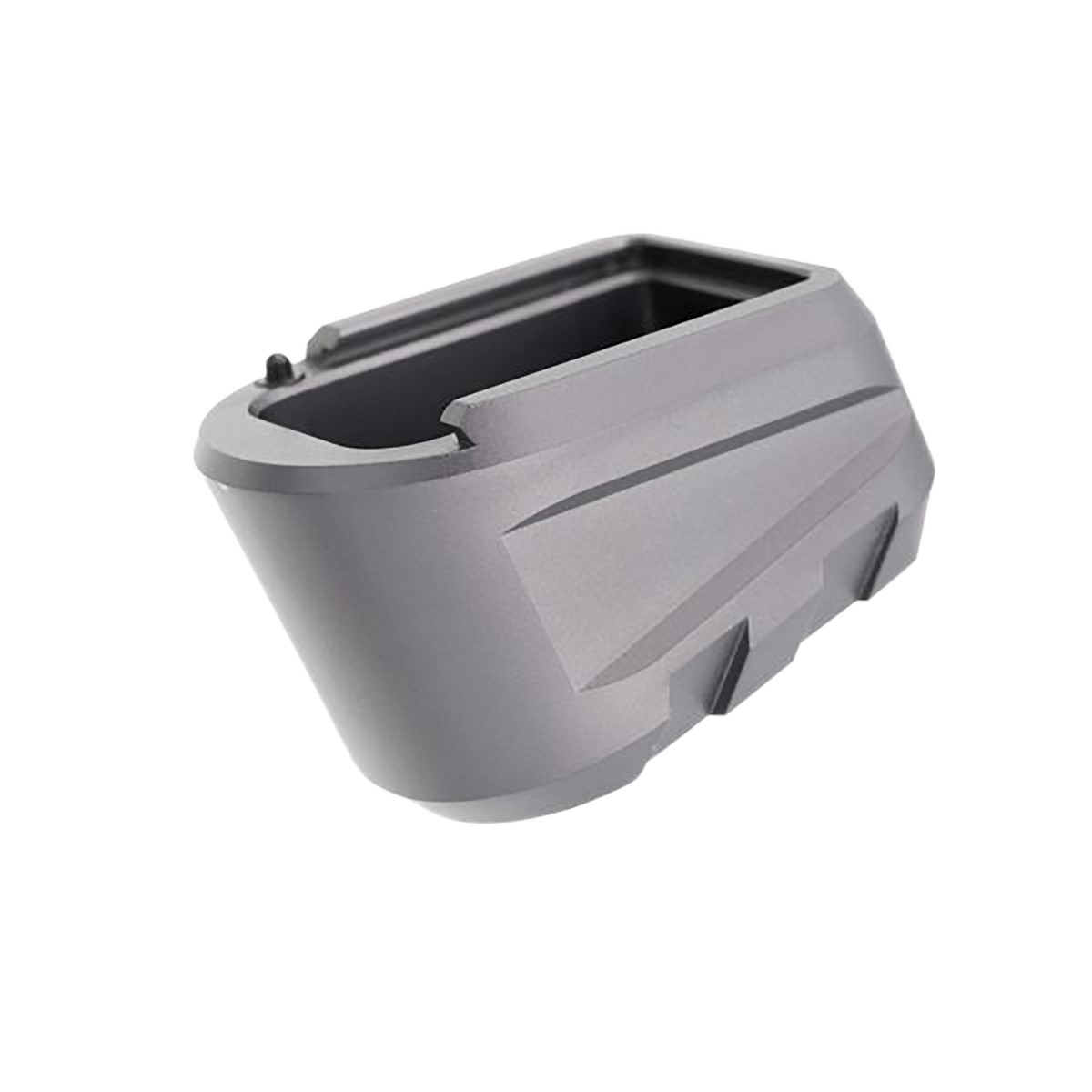 Tyrant CNC +3 Magazine Extension for Sig Sauer P365 X-Macro 9mm - Gray Aluminum
