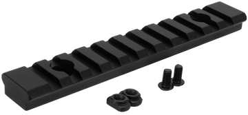 TacFire MAR105L M-LOK Picatinny Section Rail 5" 11-Slot Black Anodized