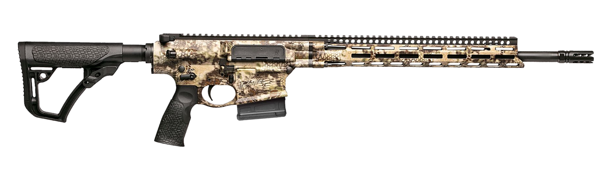 Daniel Defense DD5 V4 Hunter 260 Rem 18" 5+1 Semi-Auto Rifle - Kryptek Highlander