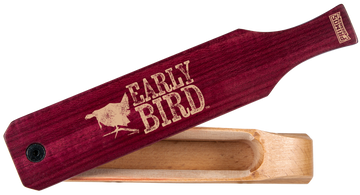 Primos PS2961 Early Bird Box Call Turkey Hen Walnut/Purple Heart