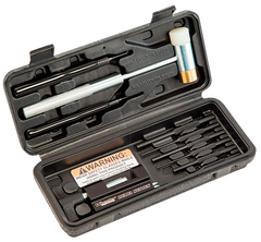 Wheeler Delta Series AR-15 Hammer & Roll Pin Punch Set - Black Steel