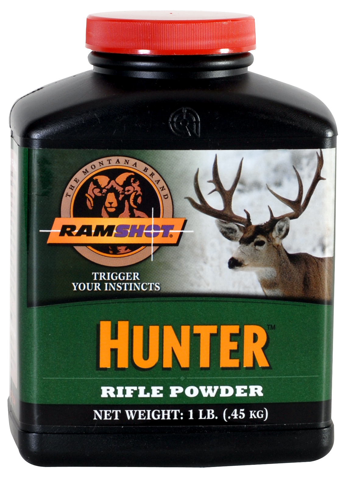 Ramshot Hunter Smokeless Rifle Powder 1 lb Canister