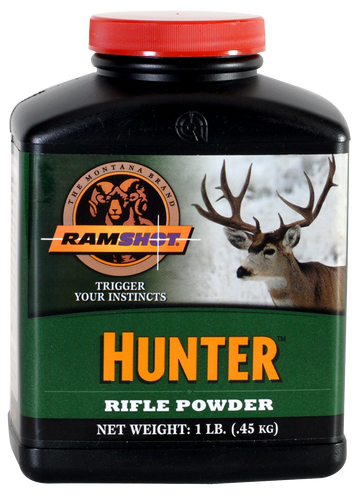 Ramshot Hunter Smokeless Rifle Powder 1 lb Canister