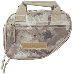 Tac Six Battalion Handgun Case 10" Tan/A-TACS AU Neoprene Holds 1