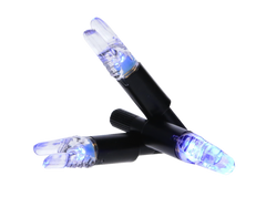 NAP Thunderglo Illuminated Arrow Nock Blue 6-Pack