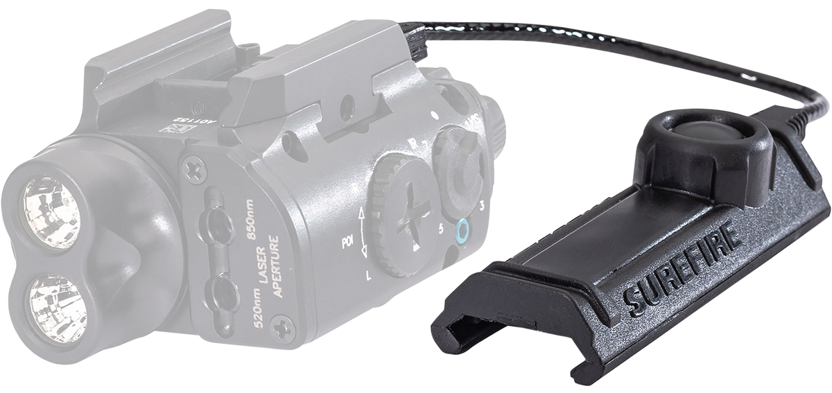 Surefire RSR-SR07 Remote Switch 7" Cable - Black, Picatinny Rail Mount