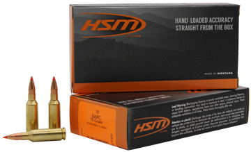 HSM V-Max 6mm ARC 75gr Jacket Hollow Point 20 Rd - Box or Case