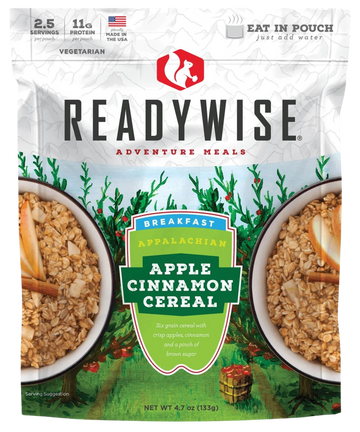 Wise Foods Apple Cinnamon Cereal 2.5 Servings 6 Per Case