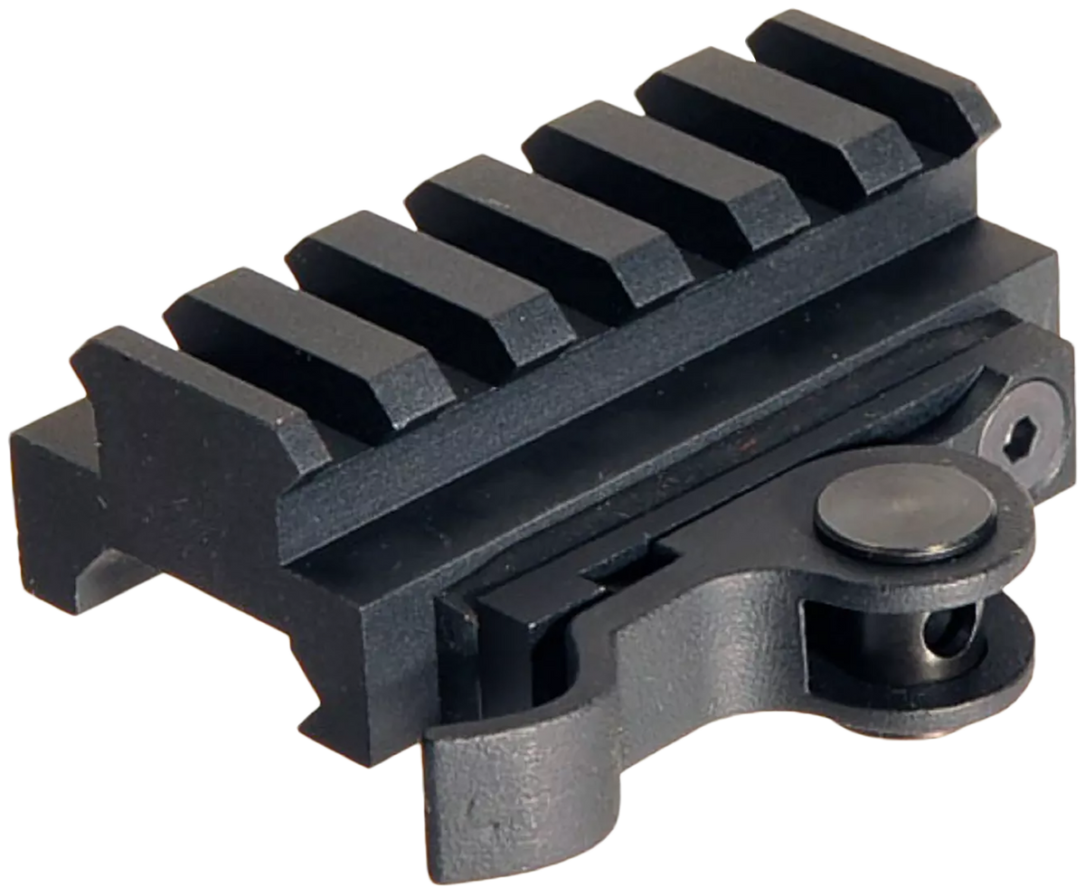 AimShot MT61172 Picatinny Quick Release Mount 1.56" Aluminum Matte Black