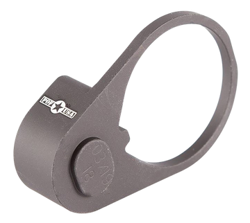 Patriot Ordnance Factory 01606 Revolution Lo-Profile QD Sling End Plate - Black 6061-T6 Aluminum
