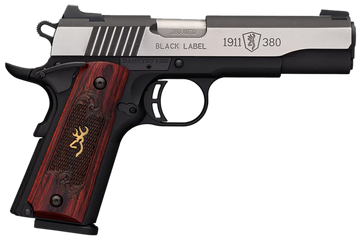 Browning 1911-380 Black Label Medallion Pro 380 ACP 4.25" 8+1 SAO Pistol