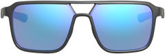 Leupold Bridger Performance Eyewear Matte Black Blue Mirror - Polarized