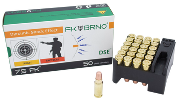 FK Brno US F9 7.5 FK 101gr Copper Flat Nose 50 Rd Box/500 Rd Case - Box or Case