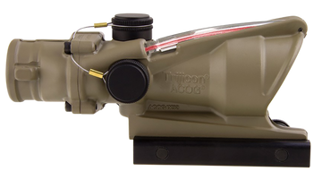 Trijicon ACOG 4x32mm Illuminated Red Chevron .223/5.56 BDC Riflescope - Flat Dark Earth