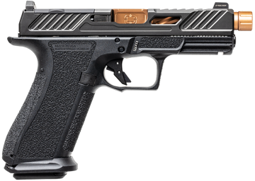 Shadow Systems XR920 Elite 9mm Luger 4.5" 10+1 Semi-Auto Pistol - Black/Bronze