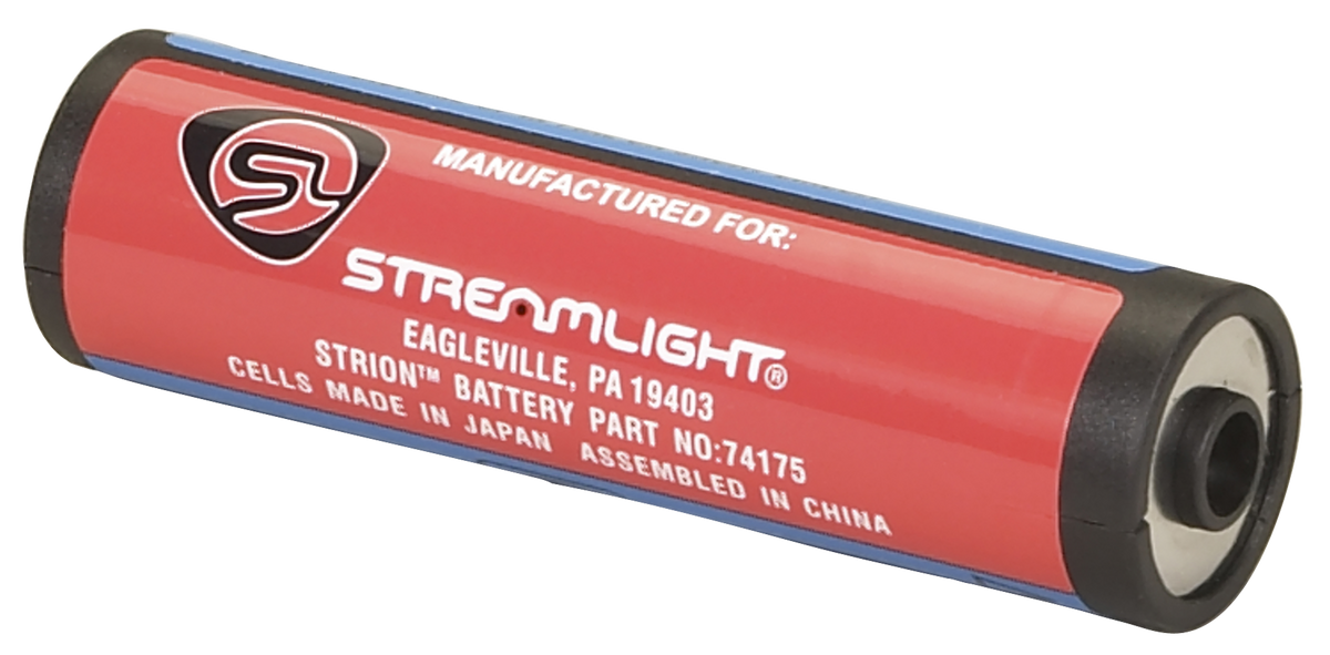 Streamlight 74175 Strion Lithium Ion Battery Stick 3.75V 2000 mAh - Orange/Black
