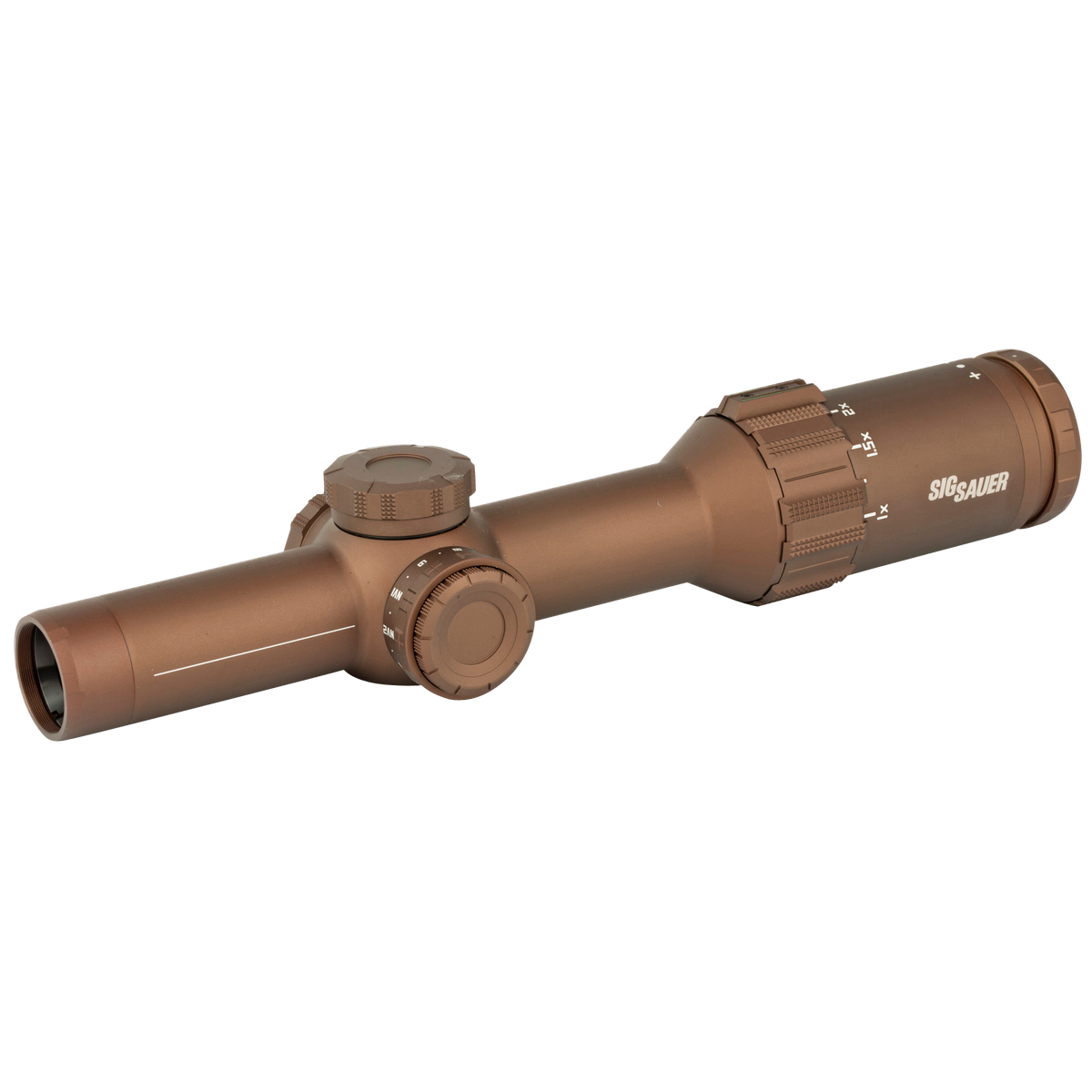 Sig Sauer Electro-Optics Tango6T 1-6x24mm 30mm Tube Illuminated DWLR6 FDE Riflescope