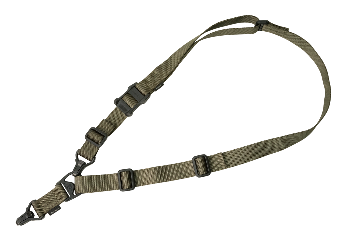 Magpul Industries MS3 Gen2 Rifle Sling Ranger Green Nylon 48"-60" Adjustable One-Two Point