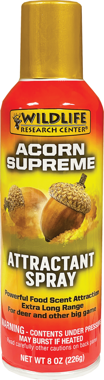 Wildlife Research 735 Food Scent Attractant Spray Acorn Supreme Scent 8 oz Aerosol