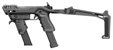 Recover Innovations 20N Pistol Stabilizer Brace SLX MG9 Black - Glock 9mm/.357 SIG
