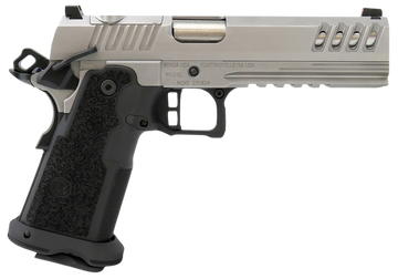 Bersa M2XI 9mm Luger 5" 18+1 SAO Semi-Auto Pistol - Brushed Stainless