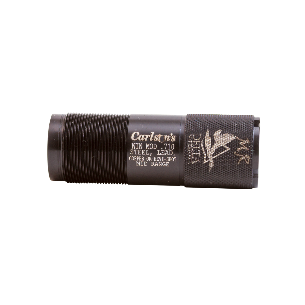 Carlsons Delta Waterfowl 12 Gauge Invector Mid-Range Extended Choke Tube - 17-4 Stainless Steel