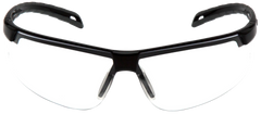 Pyramex Everlite Safety Glasses Clear Anti-Fog Lens Black Frame
