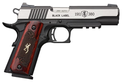 Browning 1911-380 Black Label Medallion Pro .380 ACP 3.63" 8+1 Semi-Auto Pistol
