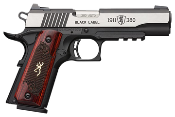 Browning 1911-380 Black Label Medallion Pro .380 ACP 3.63" 8+1 Semi-Auto Pistol