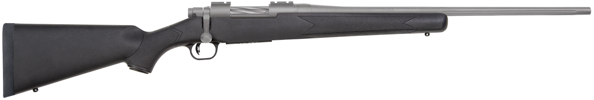 Mossberg Patriot 7mm-08 Rem 22" 5+1 Bolt-Action Rifle - Stainless Cerakote Fluted Barrel