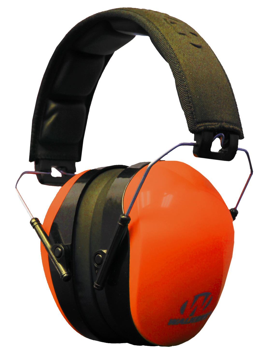Walkers Game Ear Advanced Protection Passive Muff 26 dB Over the Head Blaze Orange/Black Polymer