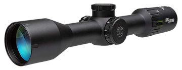 Sig Sauer Electro-Optics Whiskey6 3-18x44mm 30mm Tube MOA Milling Hunter 2.0 Reticle Locking Turrets Riflescope - Black