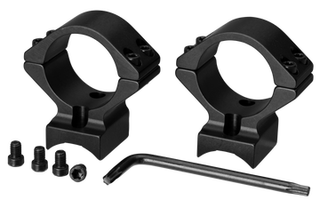 Browning T-Bolt Integrated Scope Mount/Ring Combo 1" Low Matte Black