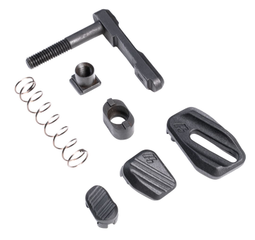 Strike Industries ARMMR Modular Magazine Release - Black Steel w/ Polymer Button - AR-Platform