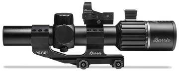 Burris RT-6 Tactical Kit 1-6x24mm 30mm Tube Illuminated Ballistic 5X Riflescope - FastFire 3 & P.E.P.R. Mount