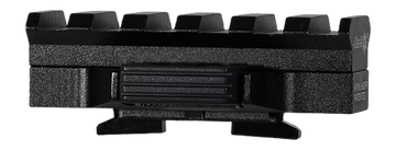 AimShot MTML-60 M-LOK Quick Release Locking Picatinny Rail Adapter 60mm Matte Black