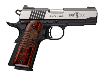 Browning 1911 Black Label Medallion Pro 250 Compact 380 ACP 3.63" 8+1 Semi-Auto Pistol