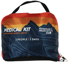 Adventure Medical Kits Mountain Series Hiker First Aid Kit 1-2 People Water Resistant Multi-Color Sunset Print
