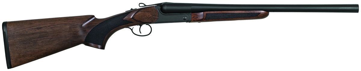 Charles Daly 500 Coach 20 Gauge 3" 2rd 20" Black Side By Side Break Open Shotgun