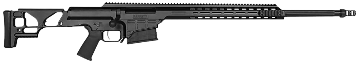 Barrett MRAD SMR .308 Win 24" 10+1 Bolt Action Rifle - Black Cerakote - Fixed Adj Comb Stock