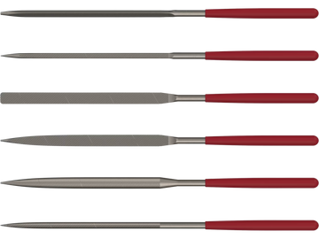 Birchwood Casey GSFS Gunsmithing File Set 5.5" Carbon Steel 6-Piece