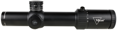 Trijicon Credo HX 1-10x28mm 34mm Tube FFP Segmented Circle Enhanced Riflescope - Satin Black