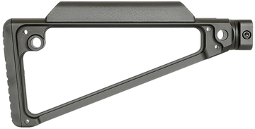 Midwest Industries Triangle Fixed Stock 6061 Aluminum Black