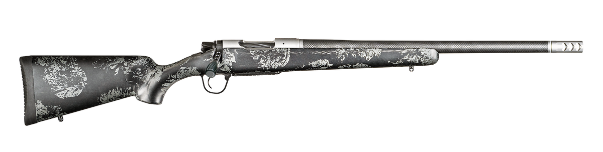 Christensen Arms Ridgeline FFT Full Size 300 PRC 22" 3+1 Bolt-Action Rifle - Black w/Gray Accents