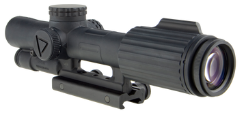 Trijicon VCOG 1-6x24mm LED Illuminated Red Horseshoe Dot Crosshair .308 175gr Riflescope - Black Hardcoat Anodized