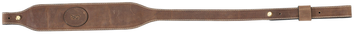 Browning Crazy Horse Santa Fe Brown Leather Adjustable 25.5-35.5" Rifle/Shotgun Sling