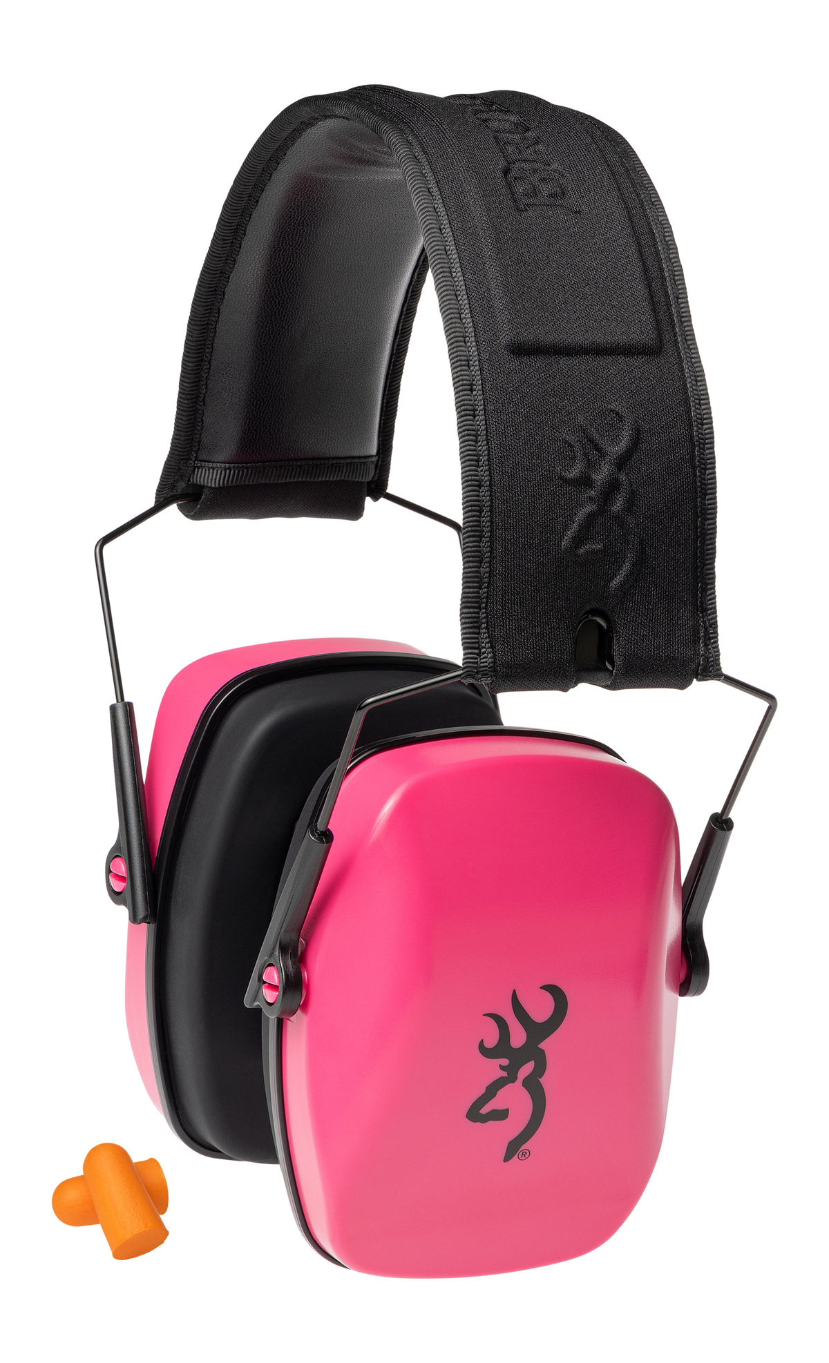 Browning Buck Mark III Pink/Black Hearing Protection Ear Muffs
