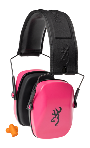 Browning Buck Mark III Pink/Black Hearing Protection Ear Muffs
