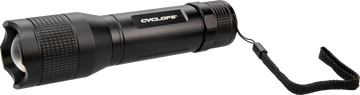 Cyclops TF1500 Tactical 1500 Lumen Cree LED IPX7 Black Anodized Flashlight